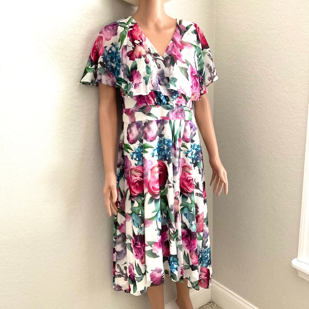 MAGGY LONDON Size 8 dress NWT Floral